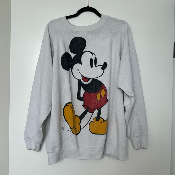 Vintage 80s 90s Disney Mickey oversized sweatshirt XXXXL - Picture 1 of 9